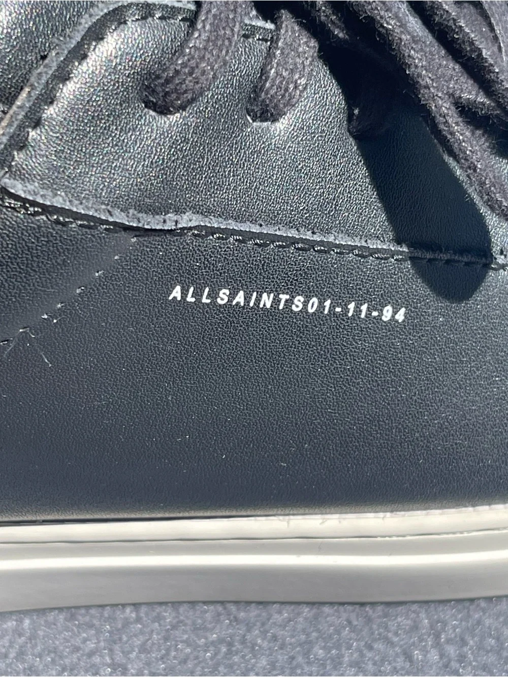 All Saints sneakers mens 13 pre-owned condition